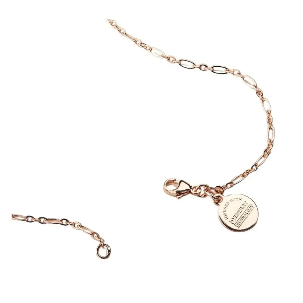 Alex + Ani Angel Wing + Pearl Delicate Necklace Rose Gold Finish 18" NEW - Picture 2 of 5
